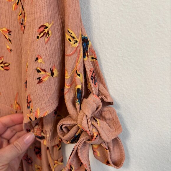 Faithfull the Brand Floral Peach Dress - Picture 8 of 11